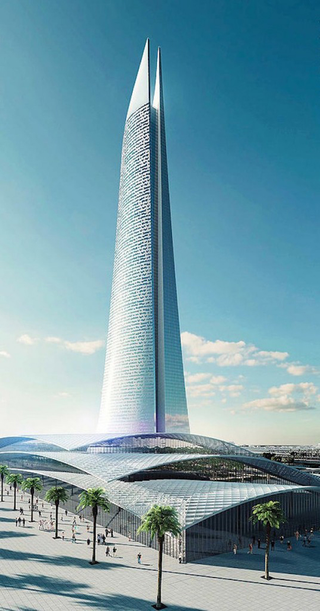 Illustration for article titled Someone wants to build a futuristic version of Sauron's tower in Africa